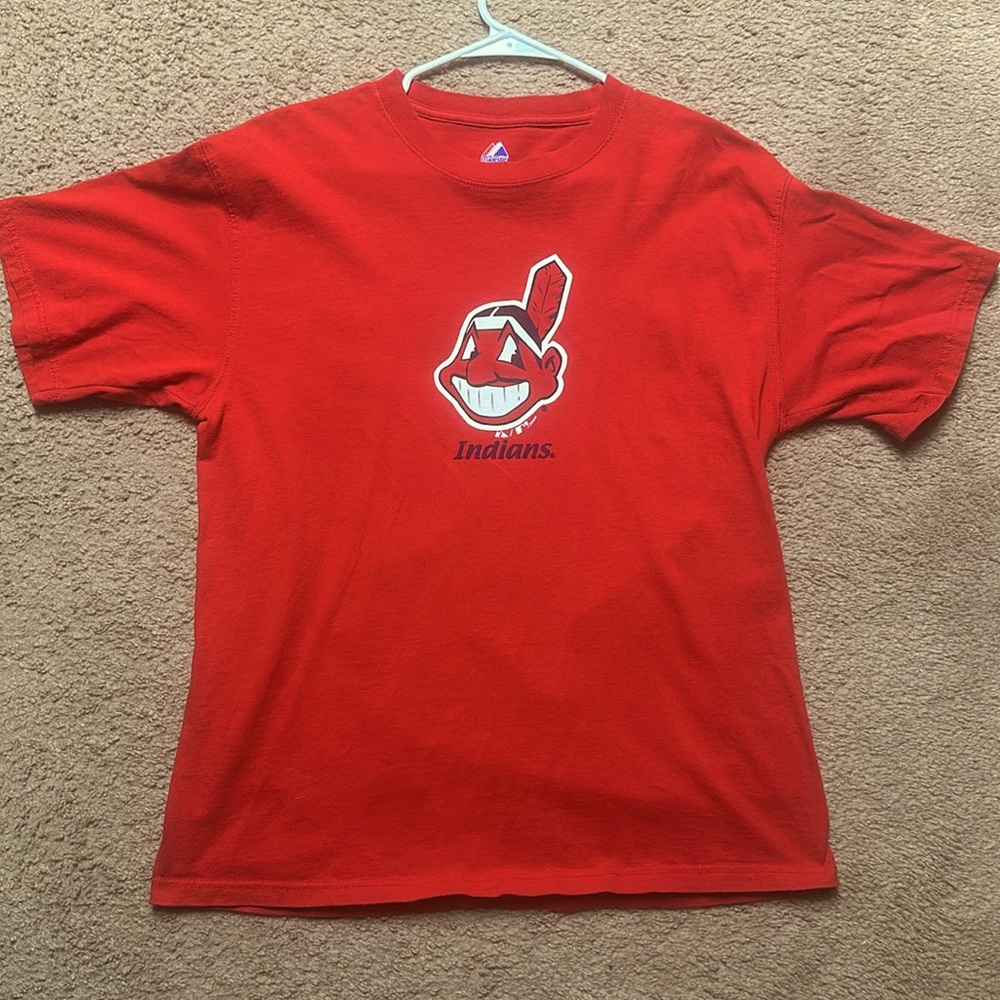 Cleveland Indians Chief Wahoo Shirt Size Large